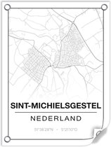 Tuinposter SINT MICHIELSGESTEL (Nederland) - 60x80cm