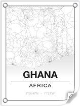 Tuinposter GHANA (Africa) - 60x80cm