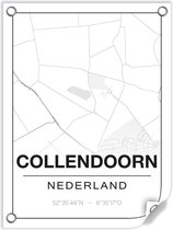 Tuinposter COLLENDOORN (Nederland) - 60x80cm