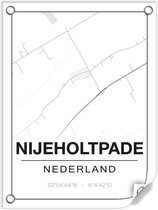 Tuinposter NIJEHOLTPADE (Nederland) - 60x80cm