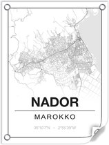 Tuinposter NADOR (Marokko) - 60x80cm