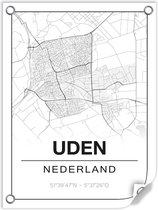 Tuinposter UDEN (Nederland) - 60x80cm