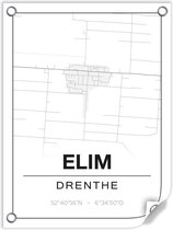 Tuinposter ELIM (Drenthe) - 60x80cm