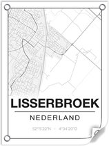 Tuinposter LISSERBROEK (Nederland) - 60x80cm
