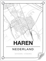 Tuinposter HAREN (Nederland) - 60x80cm