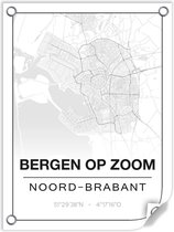 Tuinposter BERGEN OP ZOOM (Noord-Brabant) - 60x80cm