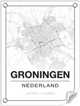 Tuinposter GRONINGEN (Nederland) - 60x80cm