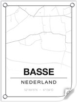 Tuinposter BASSE (Nederland) - 60x80cm