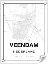 Tuinposter VEENDAM (Nederland) - 60x80cm