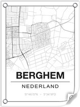 Tuinposter BERGHEM (Nederland) - 60x80cm