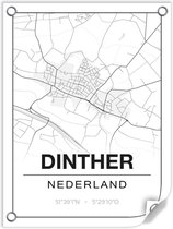 Tuinposter DINTHER (Nederland) - 60x80cm
