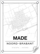 Tuinposter MADE (Noord-Brabant) - 60x80cm