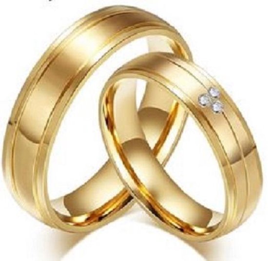 Jonline Prachtige Ringen voor hem en haar|Trouwringen|Vriendschapsringen|Relatieringen|Set Ringen
