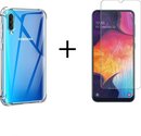 Samsung Galaxy A50 Hoesje Shock Proof Hoes Siliconen Case TPU Cover