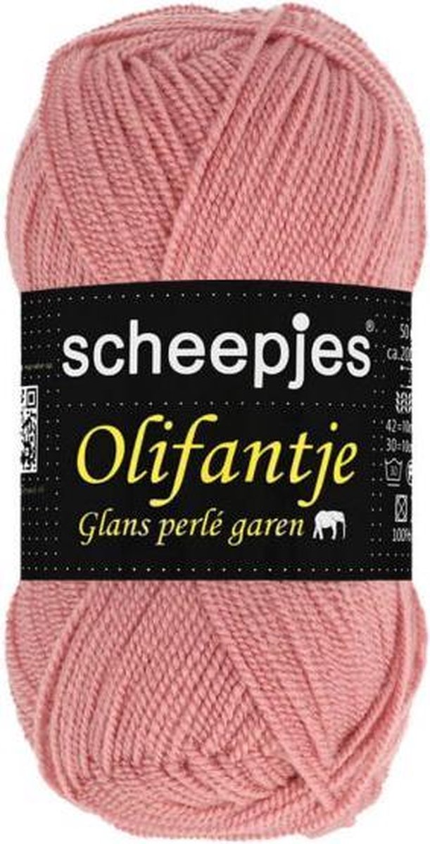 Illusie spreker Ga terug Scheepjes dun glans acryl garen Olifantje - oud roze (032) - naald 2 a 3 |  bol.com