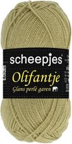 Scheepjes dun glans acryl garen Olifantje - olijf groen (034) - naald 2 a 3
