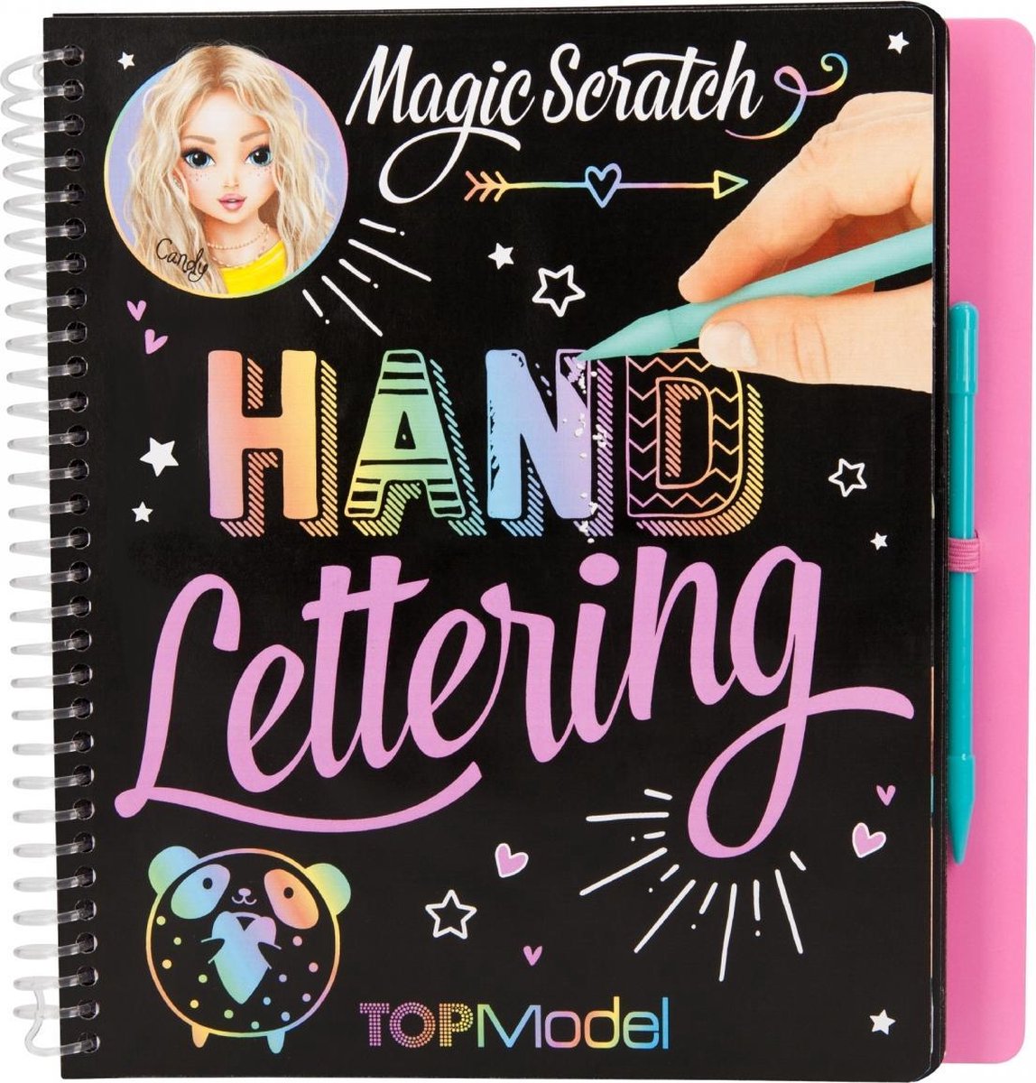 Top Model - Magic-Scratch Book Hand Lettering (411113) /Arts and Crafts