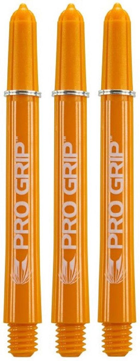 Target Pro Grip Dartshafts - Oranje - Medium - (1 Set) van Target — afbeelding 2