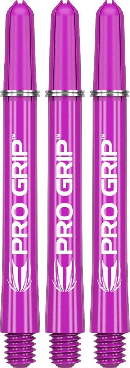 Target Pro Grip Dartshafts - Paars - Medium - (1 Set) van Target — afbeelding 2