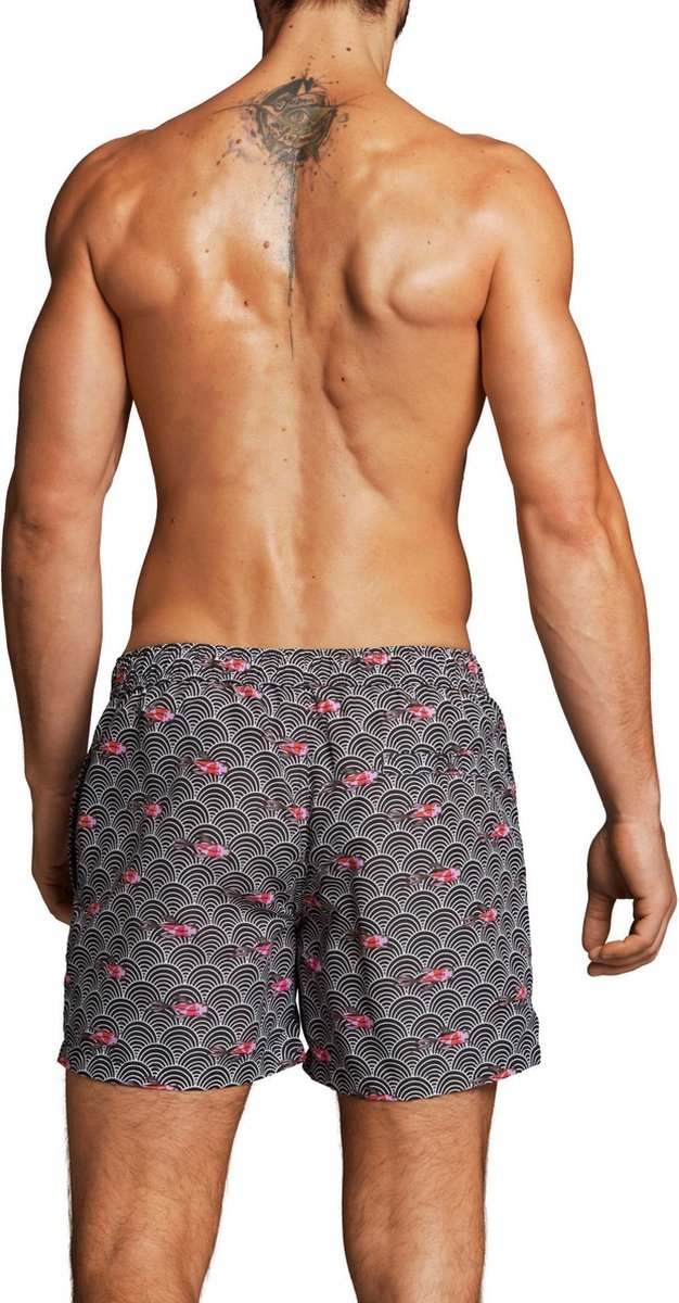 Björn Borg Heren Swim short LOOSE SHORTS SYLVESTER SYLVESTER - Zwart — afbeelding 3