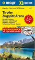 Mayr Wanderkarte Tiroler Zugspitz Arena XL, Ehrwald, Lermoos, Biberwier, Lähn/Wengle, Bichlbach, Berwang, Heiterwang, Plansee, Namlos 1:25.000