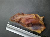 varkensoren varken oor (45gr per stuk) 100 stuks van de snackmeester 100% natuurlijk natural naturel gedroogd dried