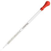 Druppelteller / Dropper / Druppelaar / Pipet | 0,5 ml | Rood