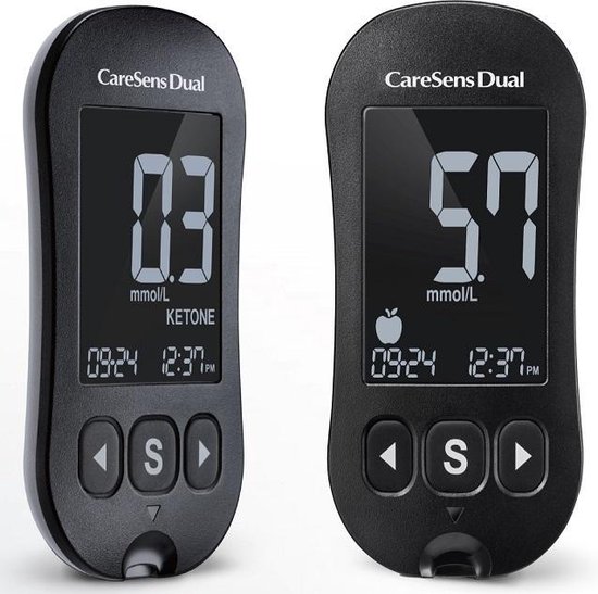 CareSens Dual glucose en ketonen meter (meeteenheid: mmol/L)