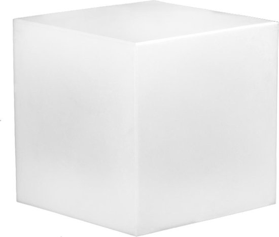 Cube - 40x40x40 - PVC - blanc