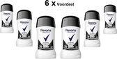 Rexona Motion Sense Invisible on Black & White Deodorant Stick - 6 x 40 ml - 48 uur bescherming  - Anti White Marks & Yellow Stains - Anti Transpirant