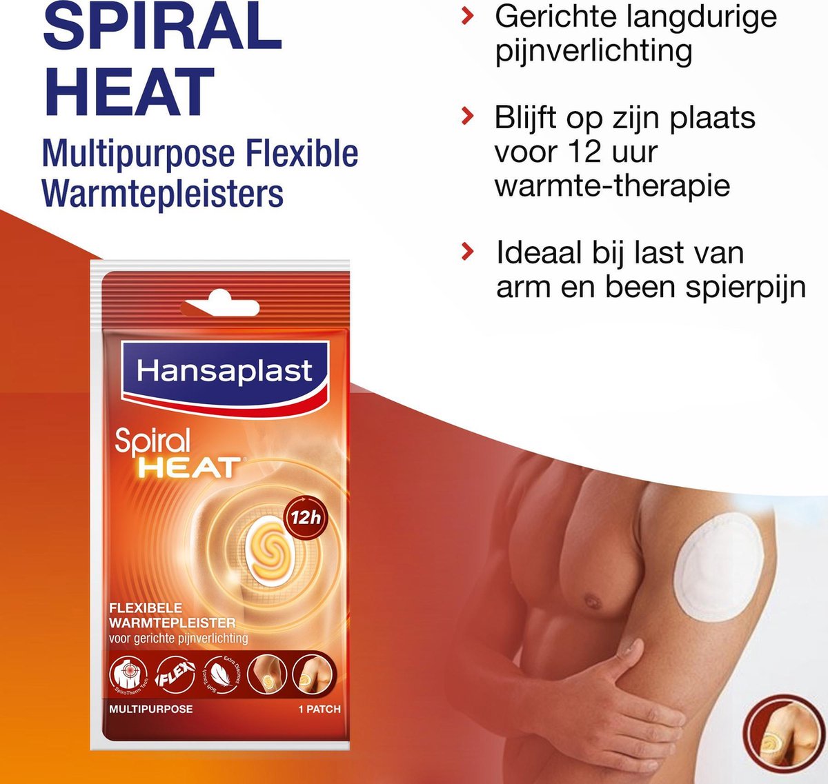 Trend Empirisch Weggelaten Hansaplast Spiral Heat Multipurpose single 2stuks | bol.com
