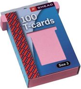 Atlanta Planbord T-kaart A5548-32 77mm roze