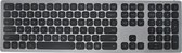 Maxxions Draadloos Bluetooth Toetsenbord met Numpad - V3 - Macbook laptop toetsenbord - Aluminium - Space Grey