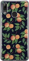 Huawei P Smart 2019 hoesje siliconen - Fruit / Sinaasappel | Huawei P Smart (2019) case | multi | TPU backcover transparant