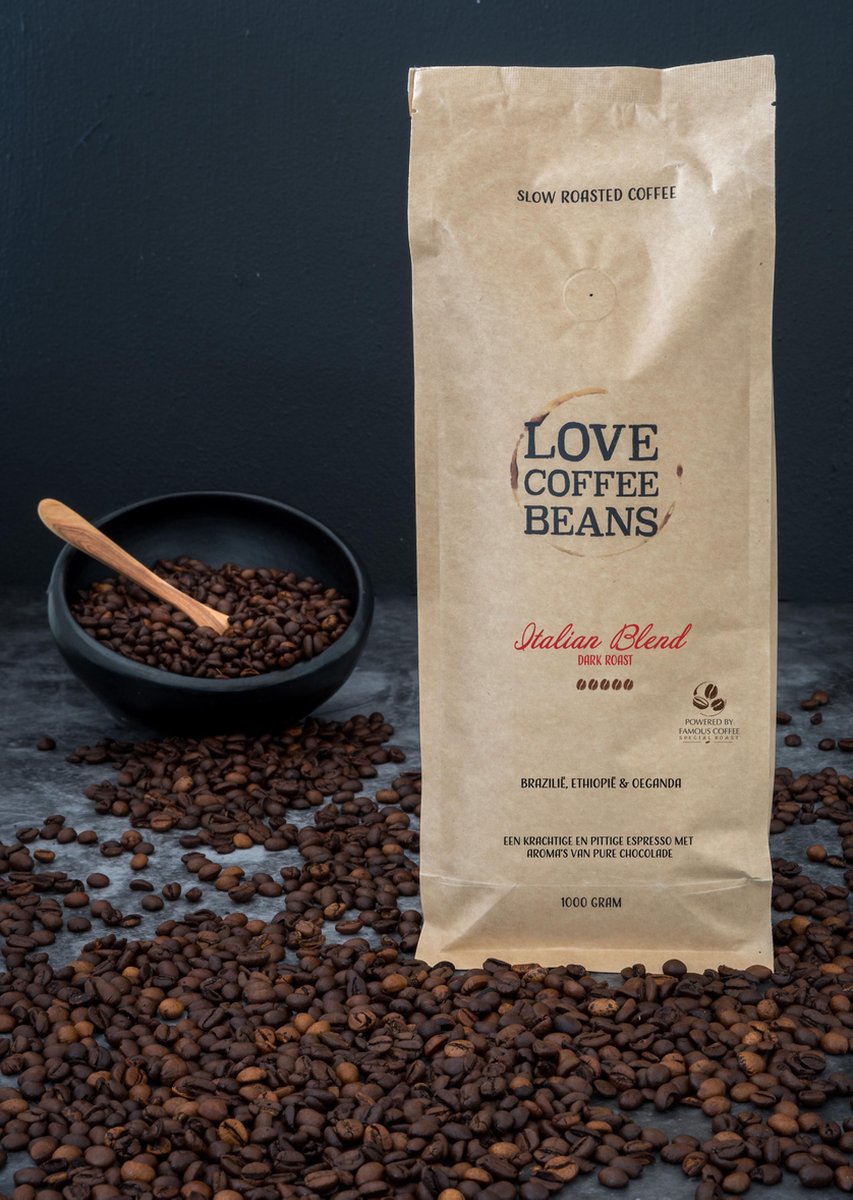 Love Coffee Beans |Italian Blend | 4x 500 gram