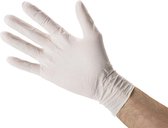 Comfort latex handschoenen gepoederd - Small - 100 stuks