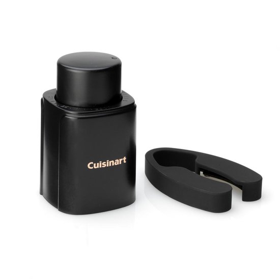 Cuisinart - Elektrische kurkentrekker - Oplaadbare wijnopener - Flessenopener - Zwart