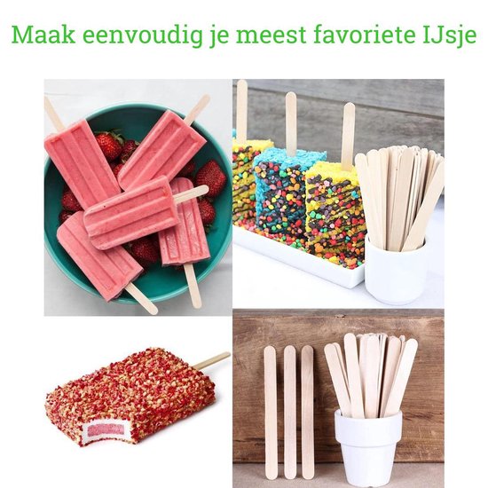 Set van 4 ijsvormen siliconen houder bruin - Lékué Ice mold