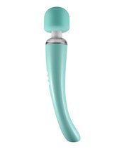 Elegance Wand Vibrator rechargeable - turquoise