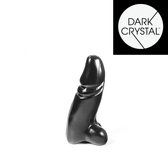 Dark Crystal Dildo 21 x 6,3 cm - zwart