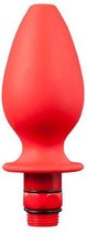 Anaal Douche en Buttplug in 1 Siliconen Hydro Blast 4 - rood