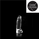 Dark Crystal Dildo 21,5 cm - transparant