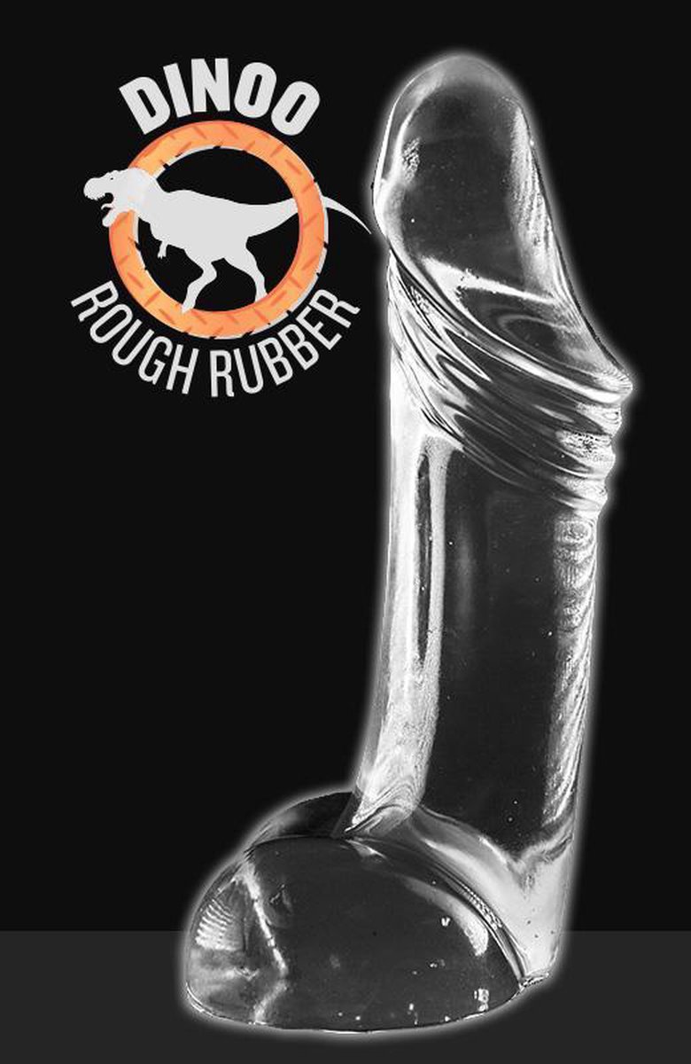 Goedkoopste Dinoo Dildo Agili 30 cm - transparant