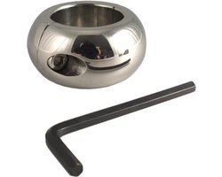 Rimba - Ball Stretcher RVS In donut vorm deelbaar 3 cm Hoog - 330 gram