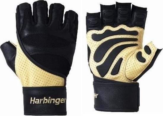 Harbinger 1205 Big Grip Wristwrap Fitness Handschoenen - Maat S | bol.com