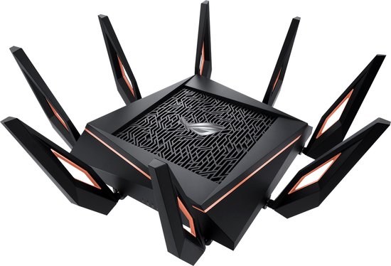 ASUS ROG Rapture GT-AX11000 - Gaming extendable router - 4G / 5G Router vervanger - WiFi 6