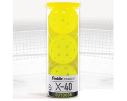 Franklin Pickleball X40 ballen | 3stuks optic geel