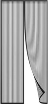 Magnetisch Vliegengordijn - 100x210 cm - Zwart