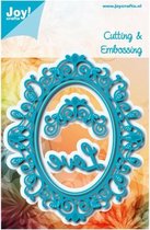 Joy!Crafts snij- embosstencil Noor! oval Sophia