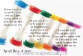Kinderkaart - A6 - 10x15cm - Met envelop - Ik neem even de tijd - Christelijke kaart - Majestic Ally - 12 stuks